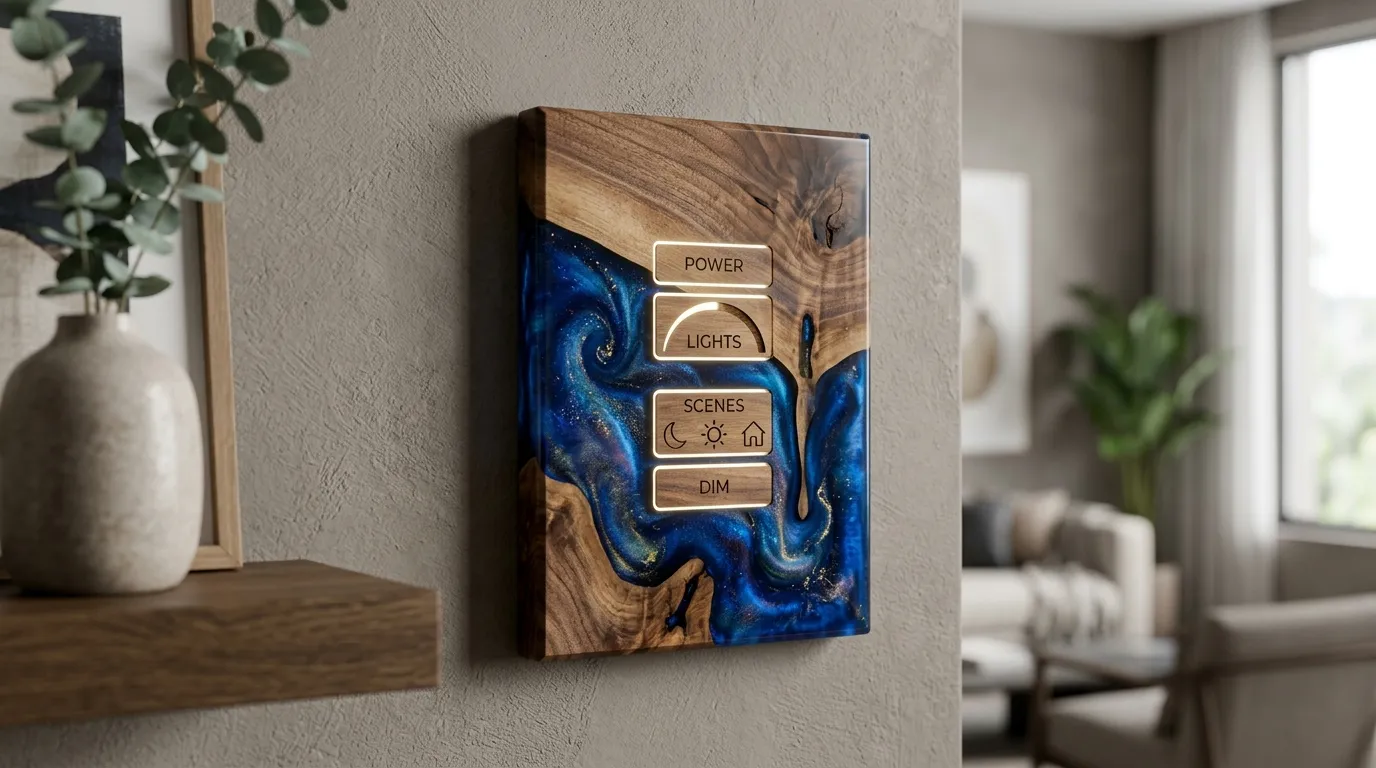 Innovative Resin Drip Smart Panels: Blending Art with Automation