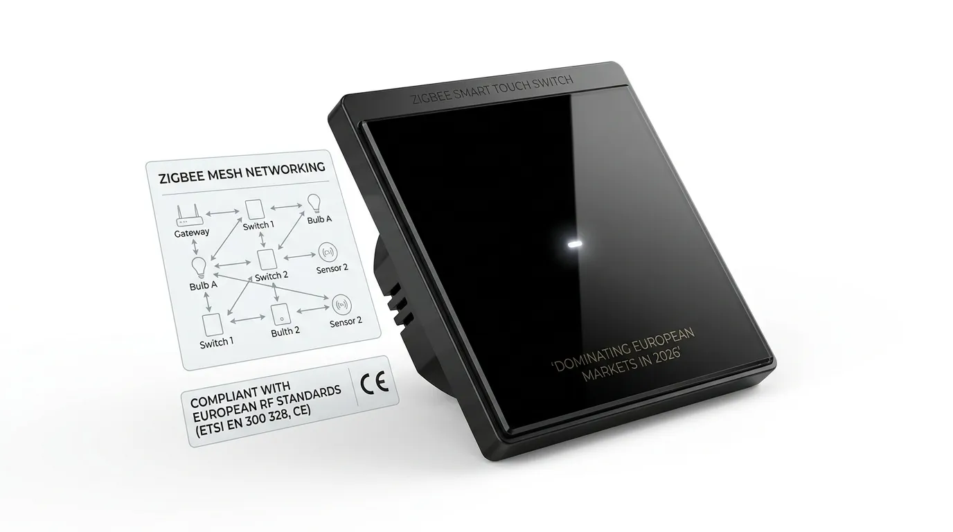Why Zigbee Touch Switches Are Dominating European Markets in 2026